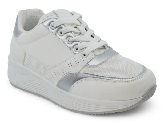 Women`s White Caleigh Sneaker